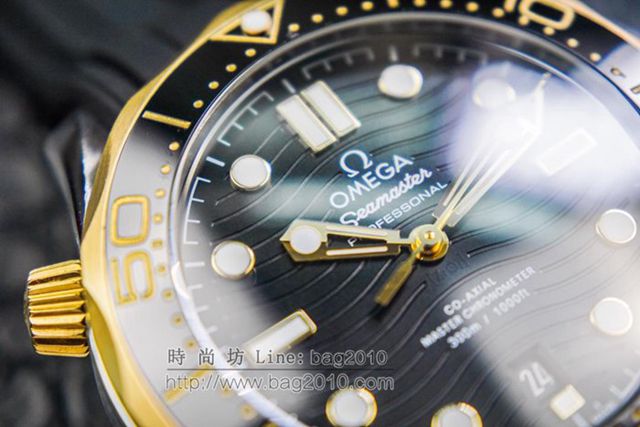 OMEGA手錶 巴塞爾全新海馬300系列潛水表 歐米茄機械男士腕表 OMEGA高端男表  hds1325